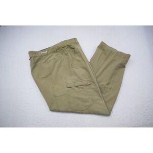 Cloudveil Cargo Hiking Pants Beige Performance Nylon Stretch Camping Men 38 x 28